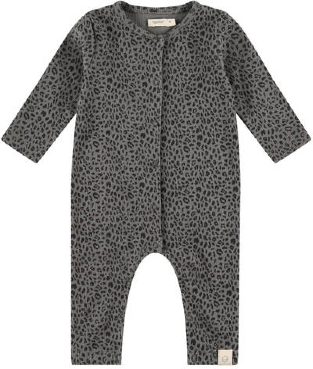 Babyface newborn baby boxpak met all over print grijs