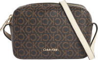 Calvin klein crossbody tas met logoprint bruin