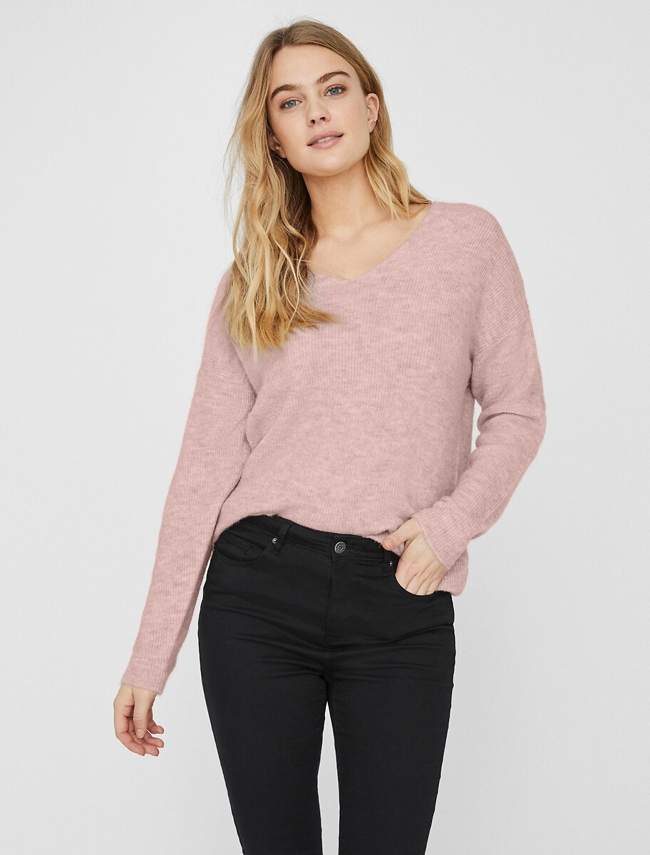 VERO MODA Wijde trui in fijn tricot