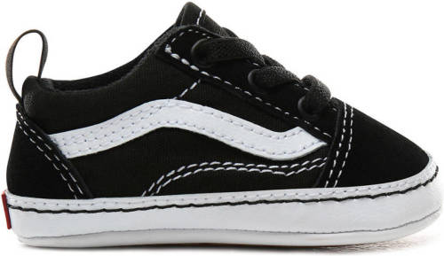 Vans Old Skool Crib babyslofjes zwart/wit kids
