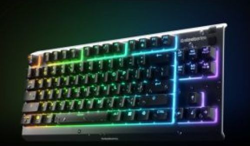 SteelSeries APEX 3 TKL toetsenbord USB AZERTY Frans Zwart