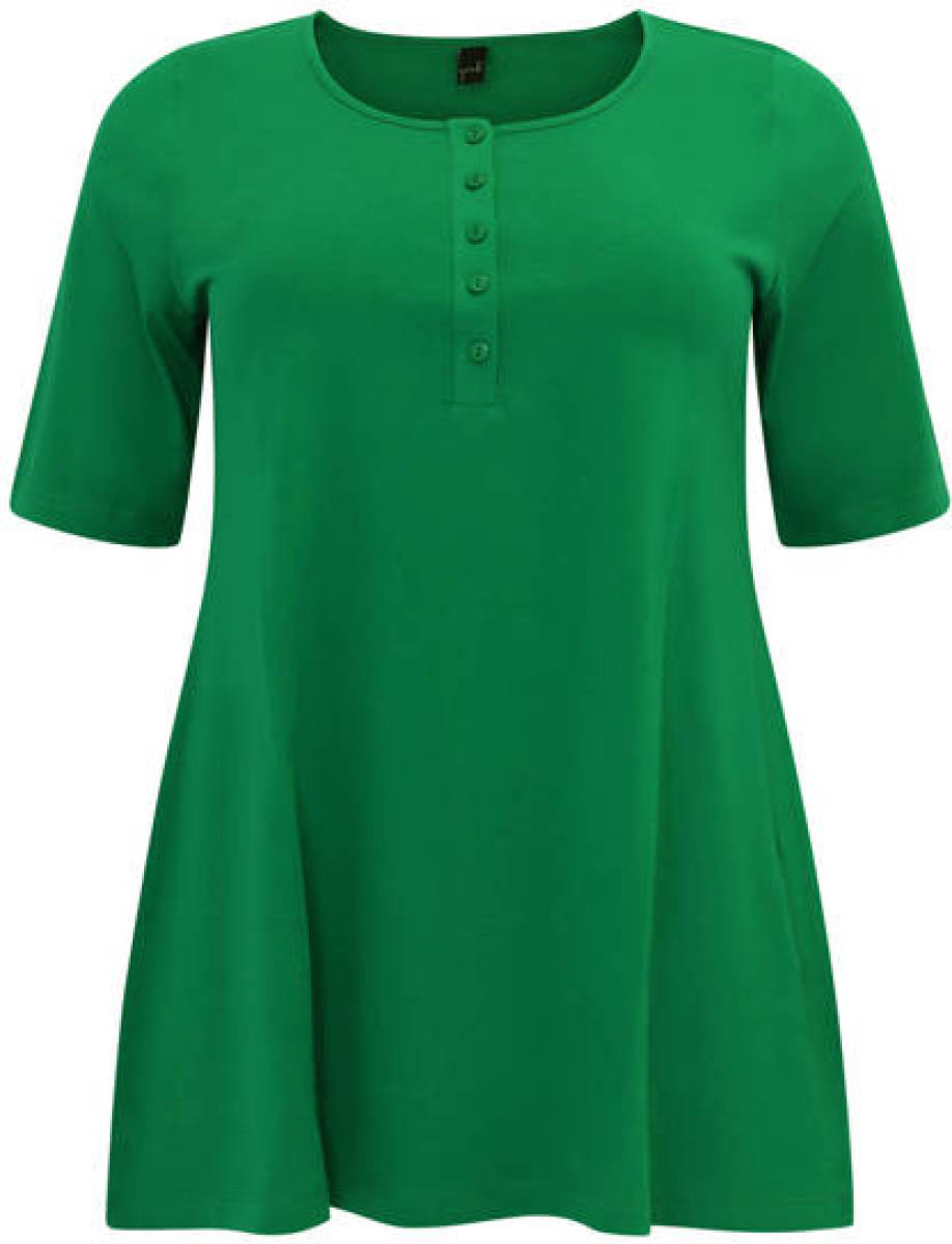 Yoek tuniek met plooien groen