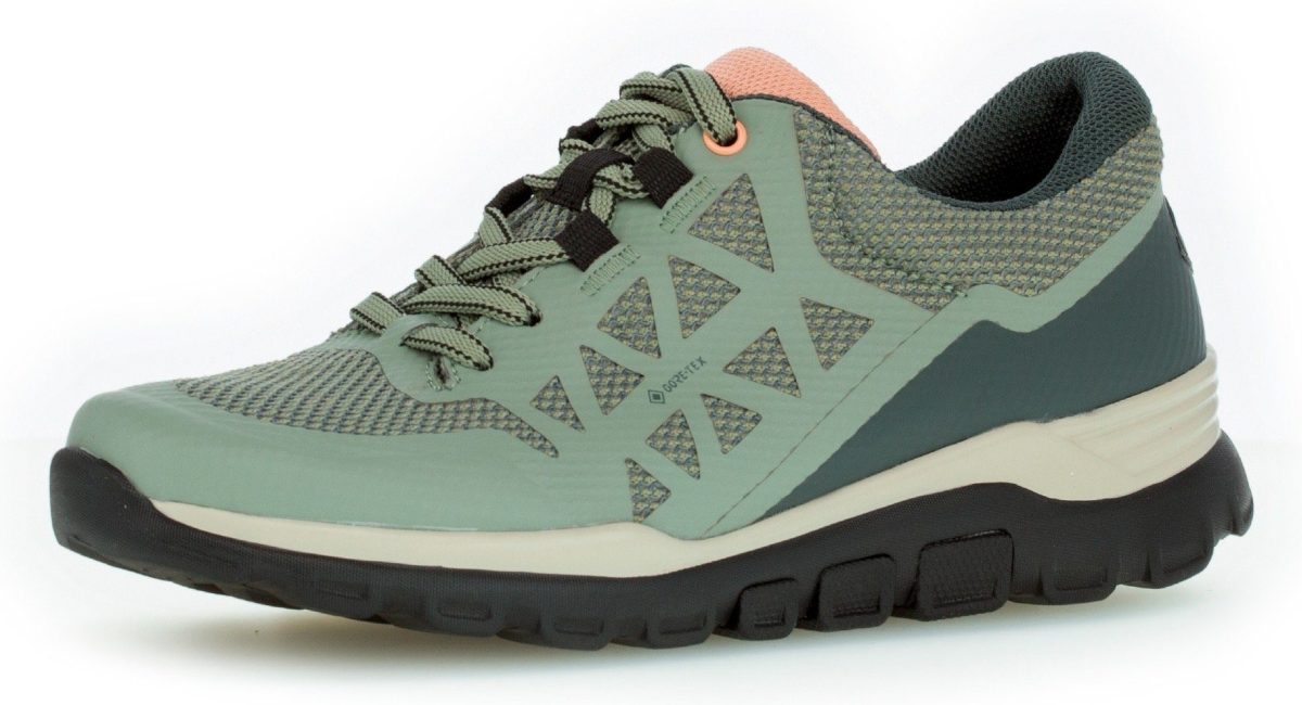 Gabor Rollingsoft Sneakers met sleehak met gore-tex-membraan