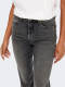 Only high waist straight fit jeans ONLEMILY grijs