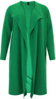 Yoek gebreid vest groen