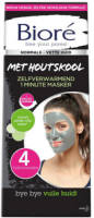 Bioré Zelfverwarmend 1 Minute Masker - 4 stuks
