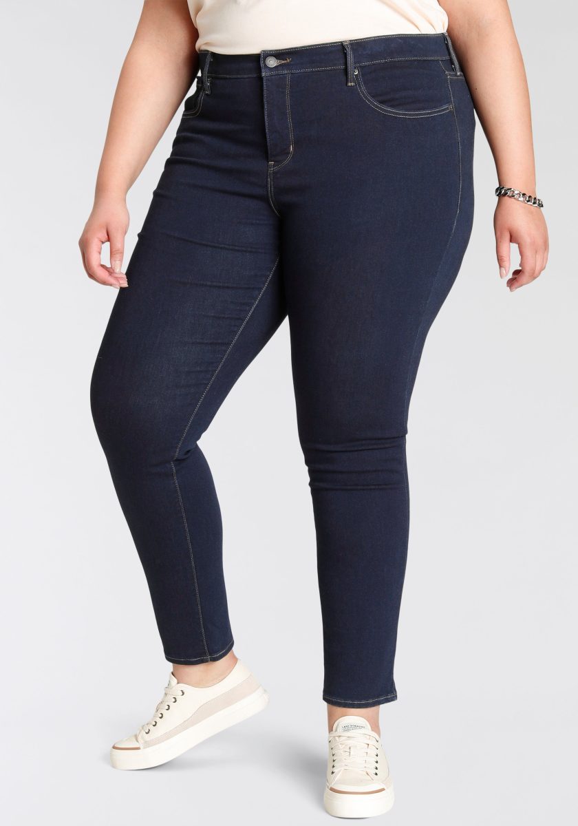 Levi's Plus 311 Shaping Skinny Jeans (Plus) high waist skinny jeans dark denim
