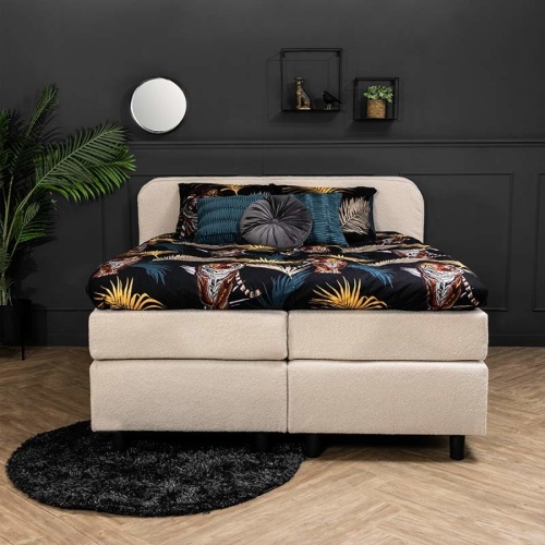 Dekbed Discounter Boxspringset Teddy 140 x 200, Hocker: Exclusief