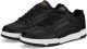 Puma RBD game Low leren sneakers zwart/wit