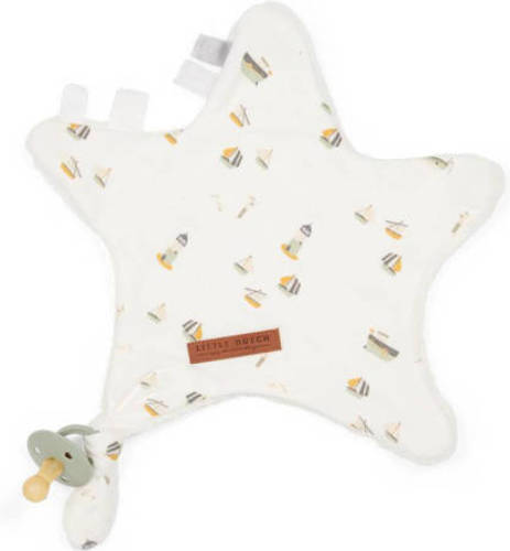 Little Dutch knuffeldoekje ster Sailors Bay White knuffeldoekje