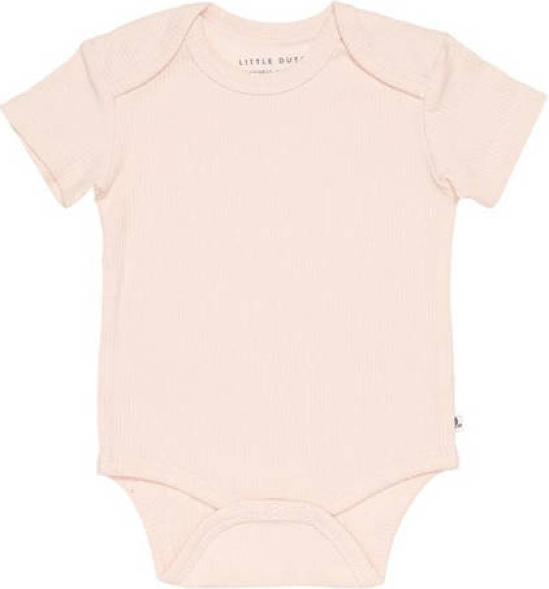 Little Dutch romper Rib lichtroze