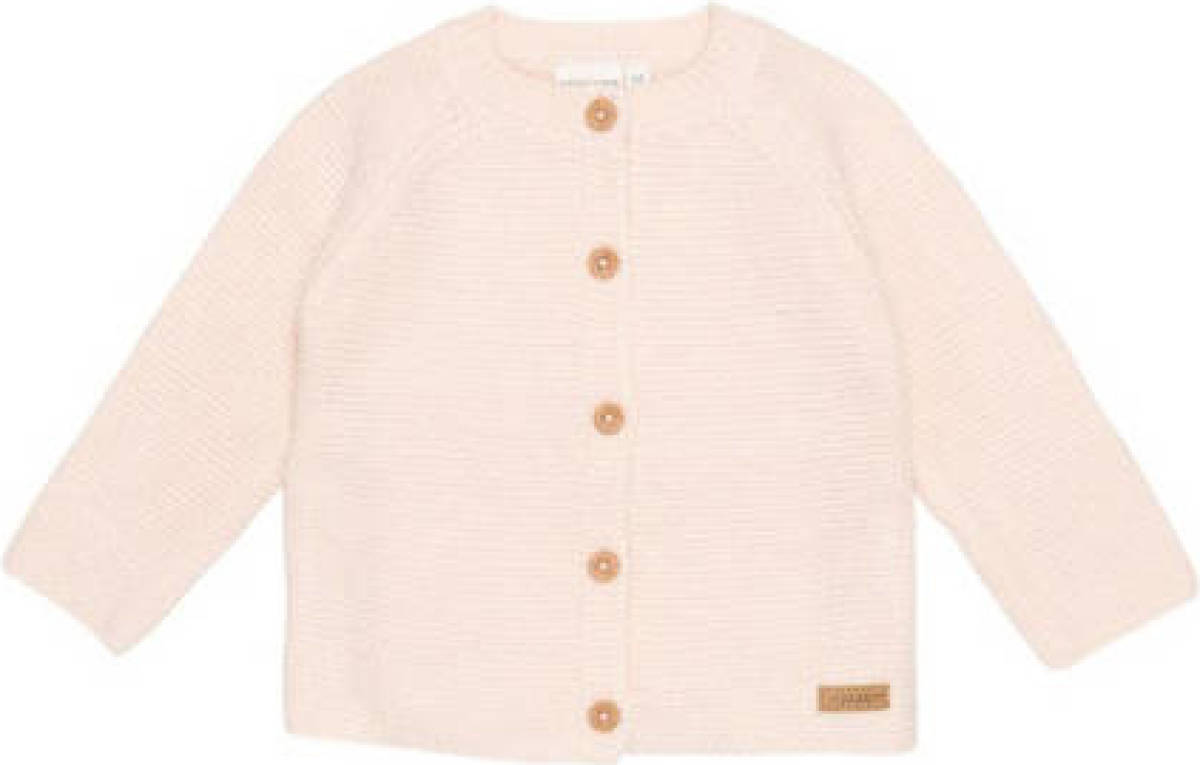 Little Dutch gebreid baby vestje lichtroze