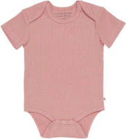 Little Dutch romper Rib vintage roze