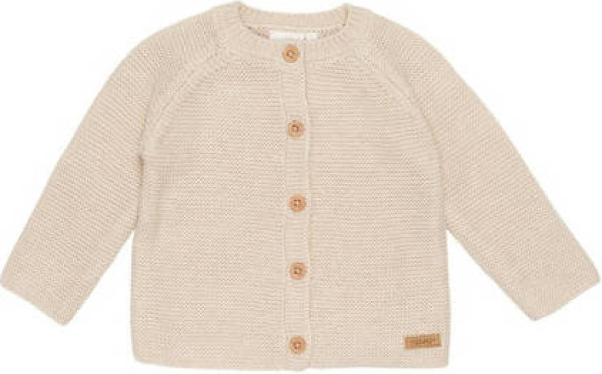 Little Dutch gebreid baby vestje zand