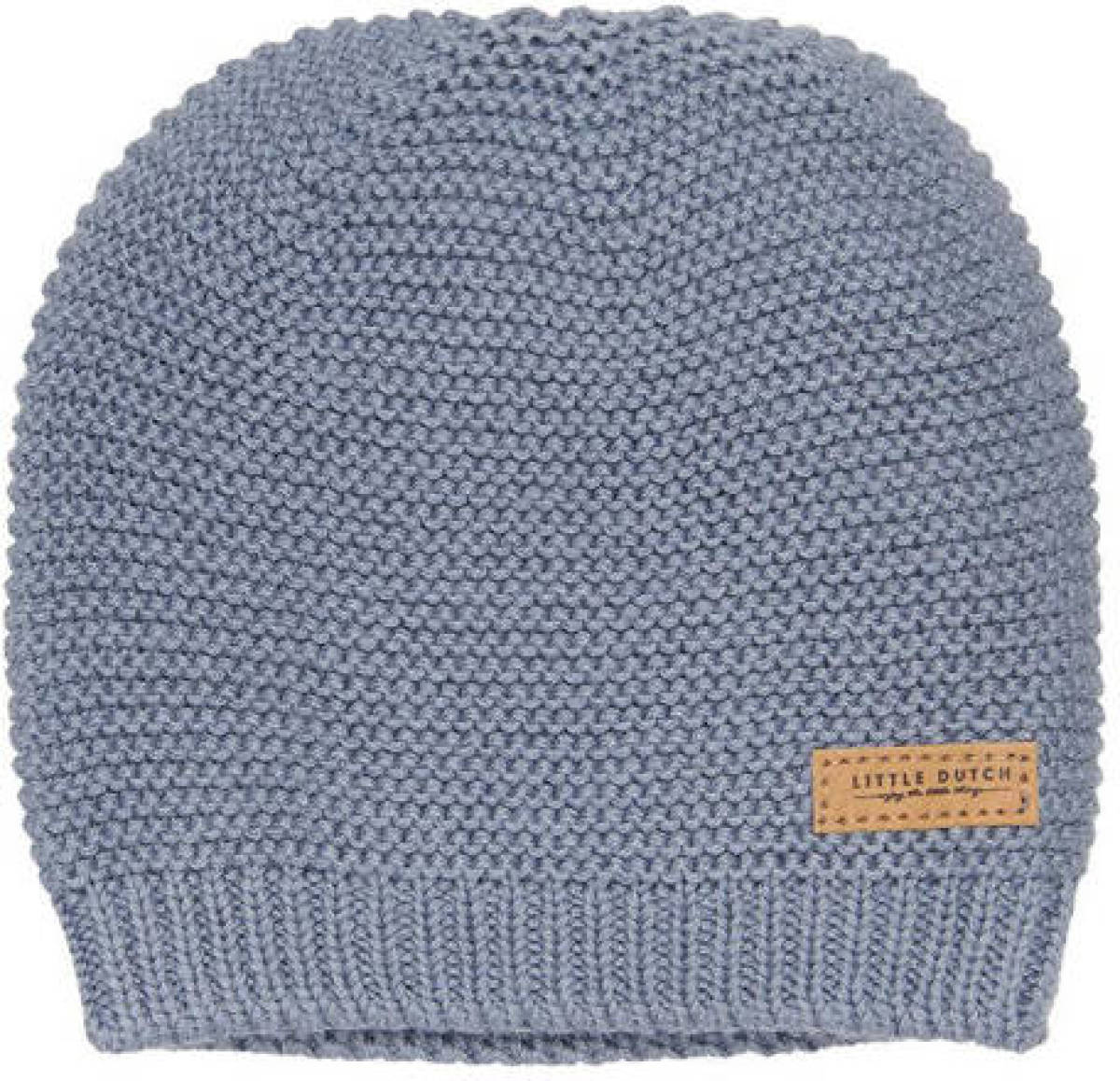 Little Dutch gebreid baby mutsje blauw
