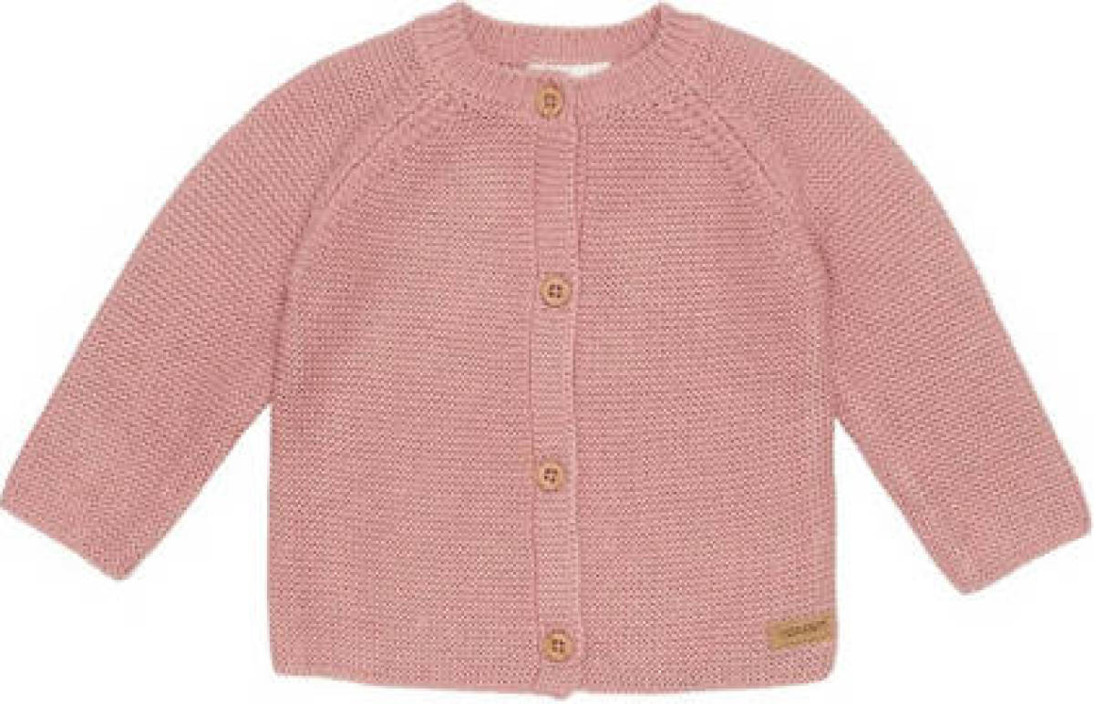Little Dutch gebreid baby vestje vintage roze