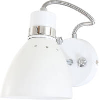 Lamponline Lightning - Moderne Wandlamp 1-l. Refl. - Wit