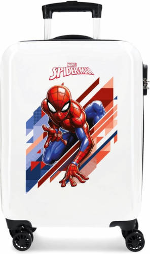 Marvel Handbagagetrolley Spider-man 34 Liter Hardcase Wit