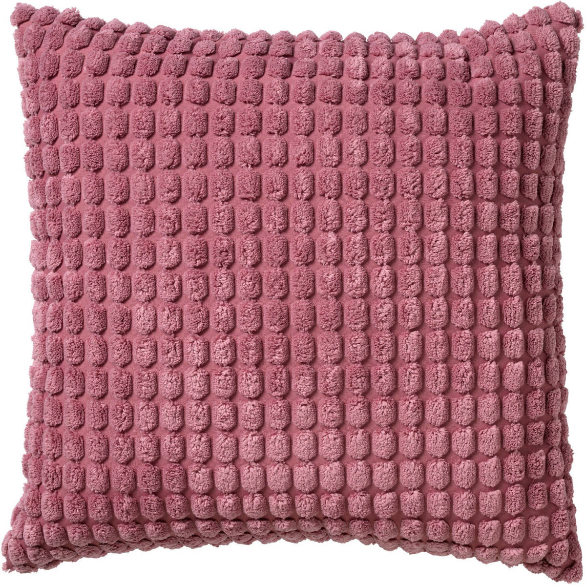 Dutch Decor Rome - Kussenhoes Uni Heather Rose 45x45 Cm - Roze - Roze