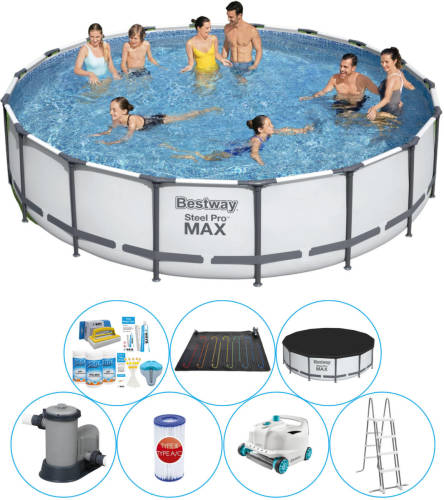 Bestway Steel Pro Max Rond 549x122 Cm - Zwembad Pakket