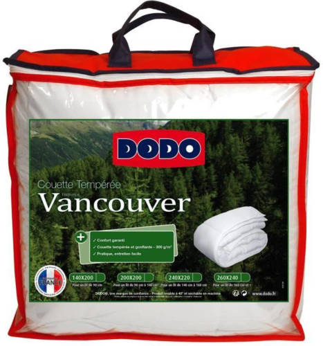 Cstore Dodo Tempered Quilt Vancouver - 140 X 200 Cm - Wit