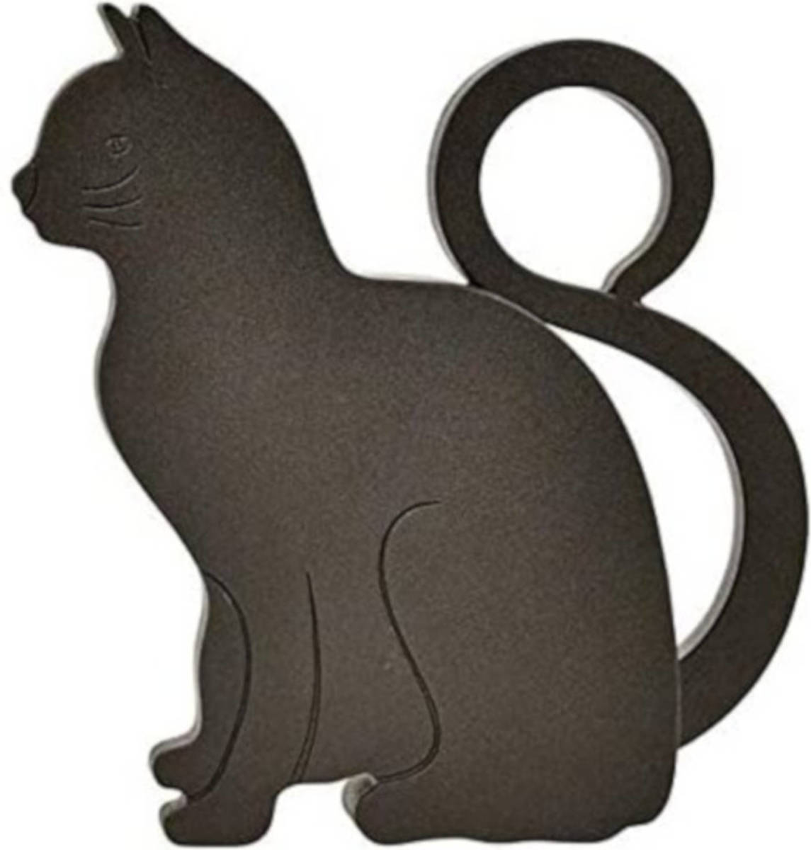 Esschert Design Deurstopper Kat 11 Cm Polypropyleen Zwart