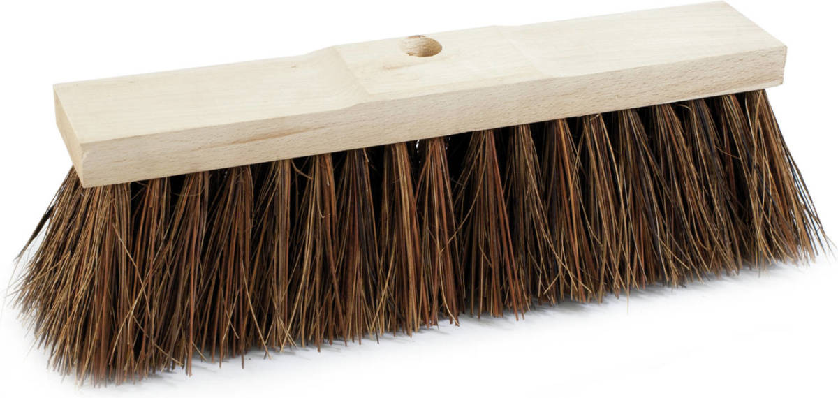 Shoppartners Straatbezem/buitenbezem Kop Piassava 40 Cm - Bezem