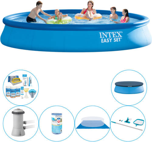 Zwembad Met Accessoires - Intex Easy Set Rond 457x84 Cm