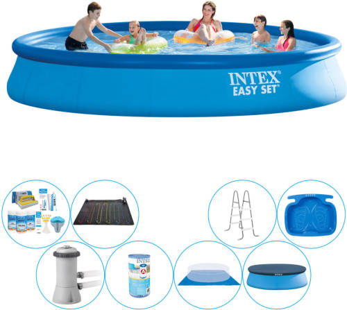 Zwembad Bundel - Intex Easy Set Rond 457x84 Cm