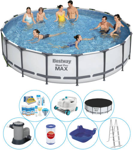 Bestway Steel Pro Max Rond 549x122 Cm - Zwembad Inclusief Accessoires