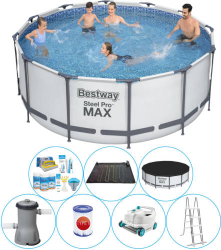 Bestway Steel Pro Max Rond 366x122 Cm - Zwembad Bundel