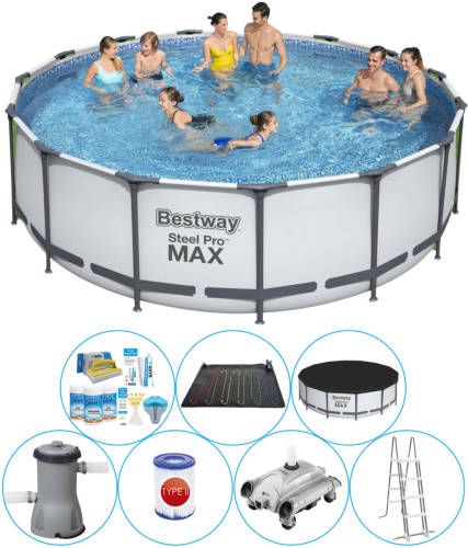 Bestway Steel Pro Max Rond 457x122 Cm - Zwembad Inclusief Accessoires