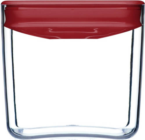 NXT Retail Sales Clickclack Vershoudbox Pantry Cube 1,4 L Polycarbonaat Rood