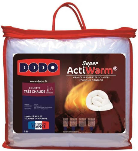Cstore Dodo Quilt Erg Heet 450 G / M² Super Actiwarm 200x200 Cm Wit