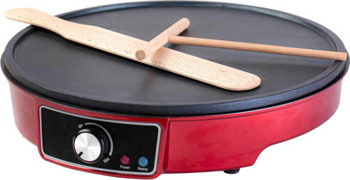 Gadgy Crêpe Maker- Regelbare Thermostaat - Pannenkoekenmaker - 1000w - Spatel En Deegverdeler - Ø 30 Cm