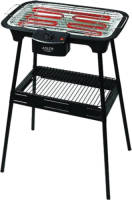 Voordeelketen Adler Ad 6602 - Elektrische Barbecue - 2000 Watt - Zwart