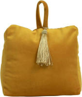 Shoppartners Fluwelen Deurstopper 18 Cm Oker Geel - Deurstoppers