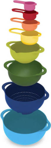 Enjoy2Cook Joseph Joseph Duo Schalenset Met Maatlepels - 8-delig