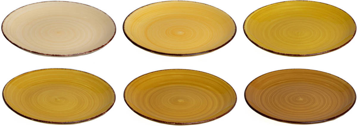 Cookinglife Studio Tavola Ontbijtborden Sunny Fall Ø 19 Cm - 6 Stuks