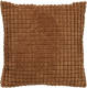 Dutch Decor Rome - Kussenhoes Uni Tobacco Brown 45x45 Cm - Bruin - Bruin