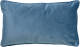 Dutch Decor Finn - Kussenhoes Velvet Provincial Blue 30x50 Cm - Blauw - Blauw