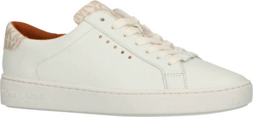 Michael Kors Irving Lace Up leren sneakers wit