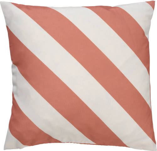 Dutch Decor Sanzeno - Sierkussen Outdoor Muted Clay 45x45 Cm - Waterafstotend En Uv-bestendig - Roze - Roze