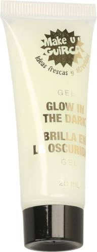 Yourstockshop Fiestas Guirca Make-up Tube 20 Ml Fluorescerend Geel