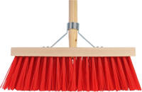 Talen Tools - Bezem - Rood - 41 Cm - Steel 160 Cm