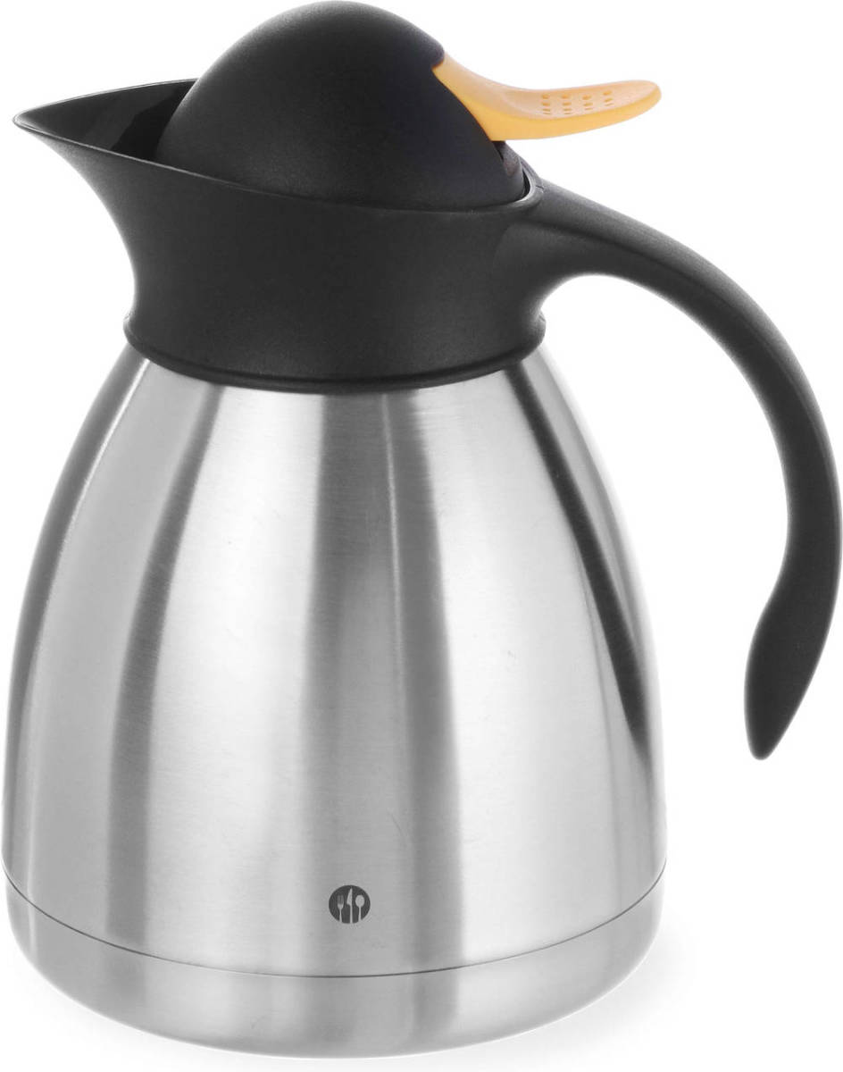 Hendi Thermoskan Geel 1 Liter