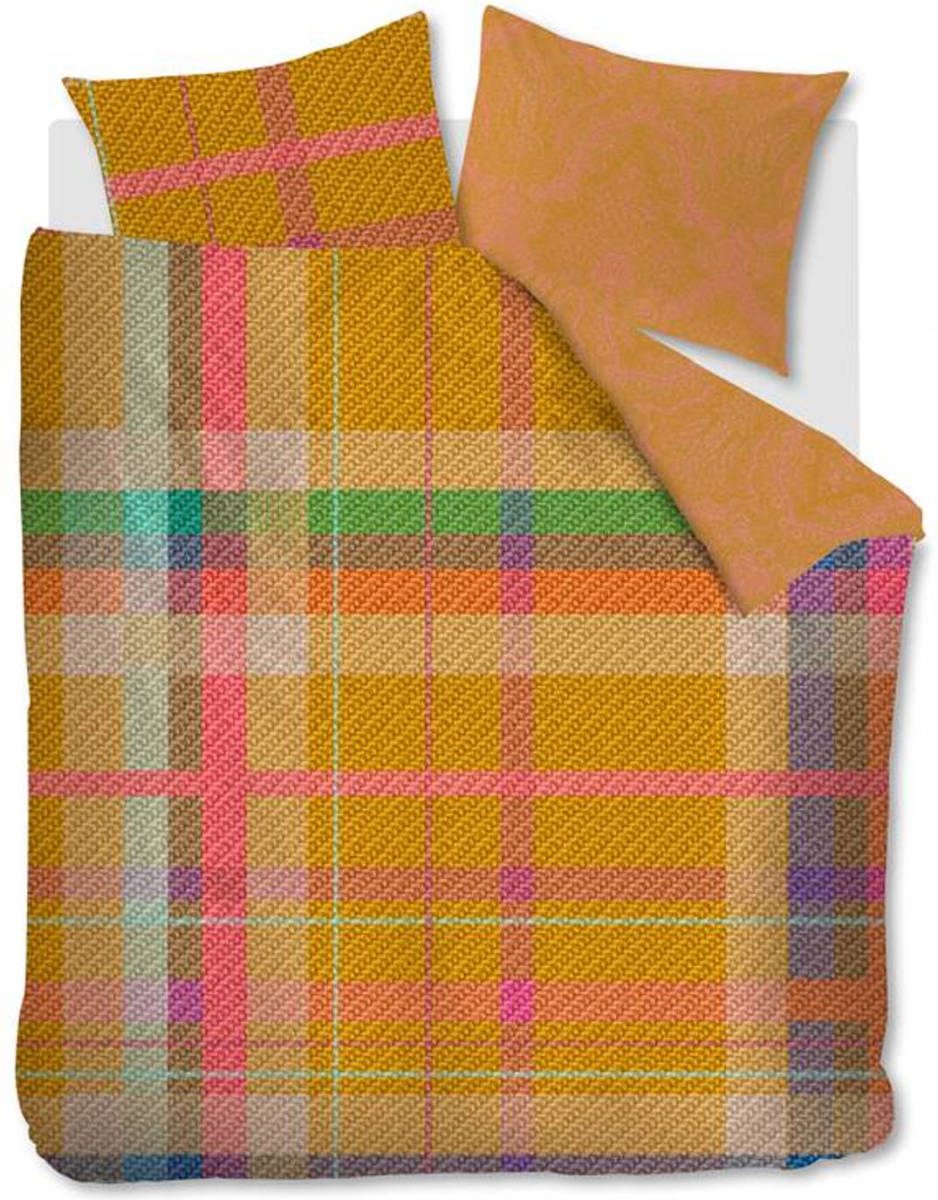 Boonman Bedden Oilily Walter Dekbedovertrek - Lits-jumeaux (240x200/220 Cm + 2 Slopen) - Katoen Satijn - Multi