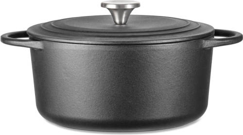 Blokker Forte Braadpan - Ø 24 Cm - Gietijzer - Zwart