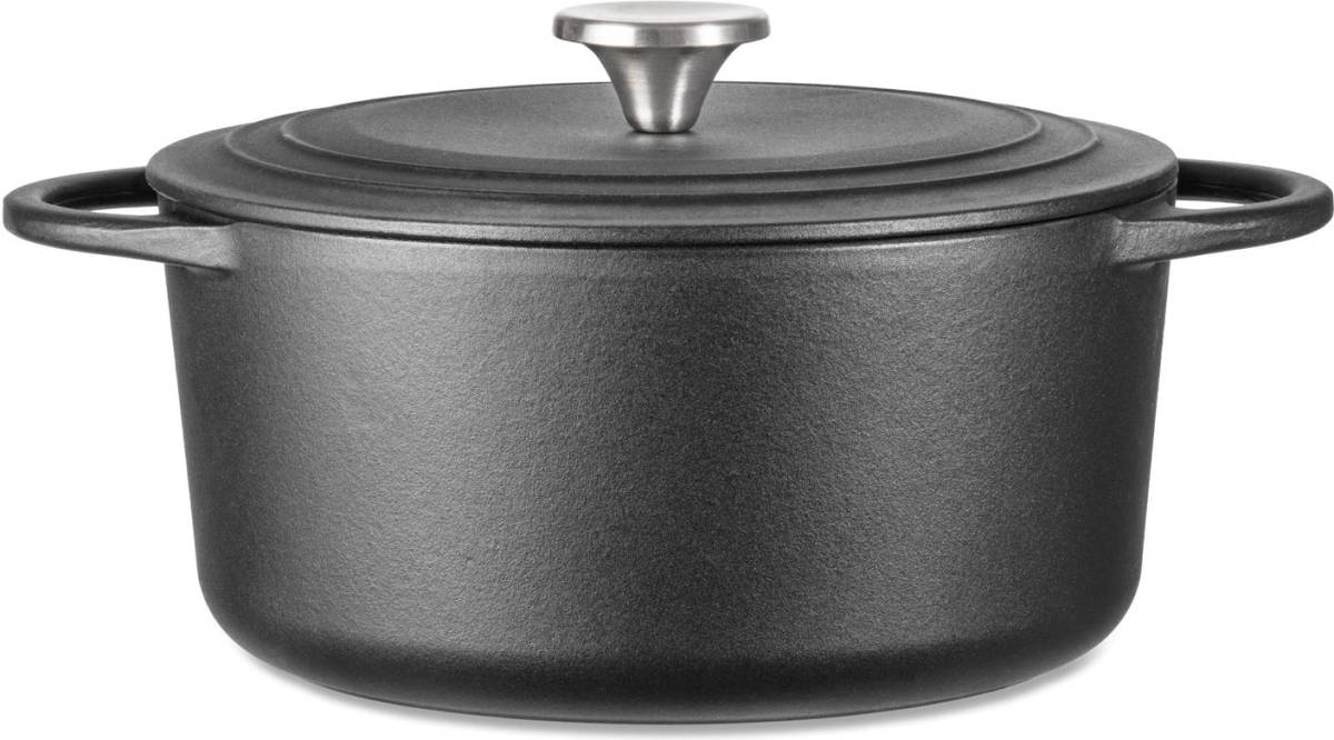 Blokker Forte Braadpan - Ø 24 Cm - Gietijzer - Zwart