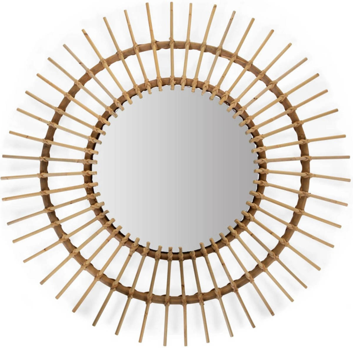 Childhome Spiegel Aura 90 Cm Rattan